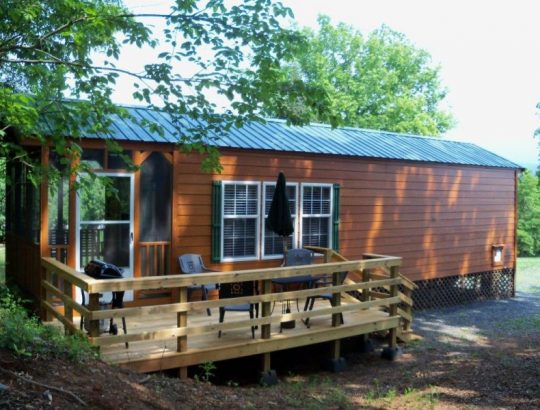 a rustic Shenandoah cabin rental