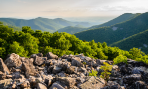 view of mountains