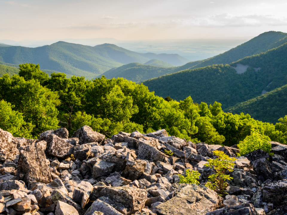 view of mountains