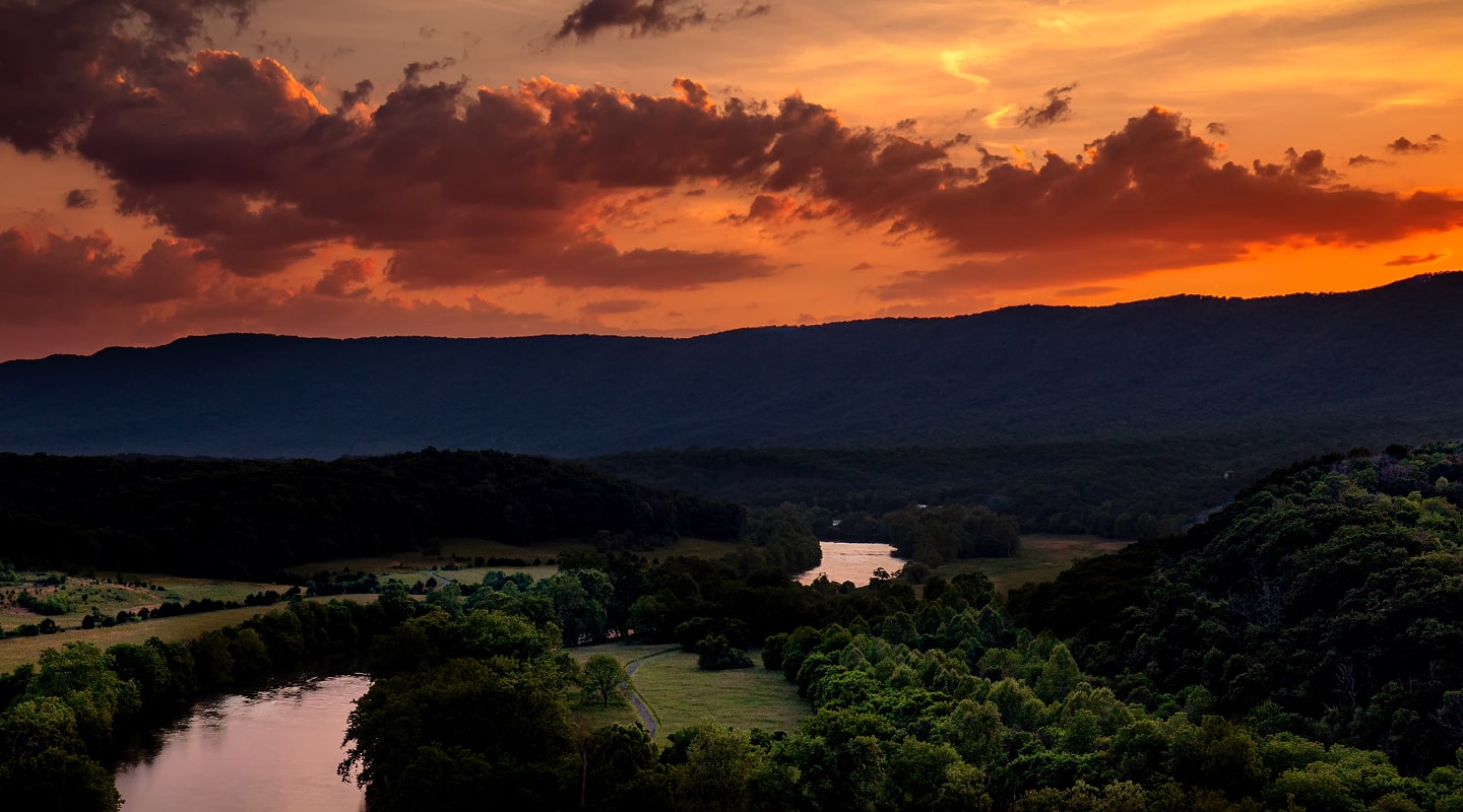Floating the Shenandoah River in Virginia