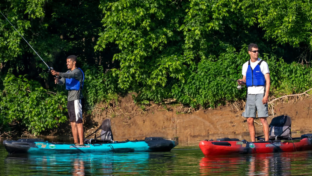 fishing in kayaks near dc on shenadoah